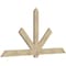 Ekena Millwork Kennewick Rough Sawn Timber Gable Bracket, Douglas Fir, 96"W x 48"H x 2"D x 6"F, 12/12 Pitch GBW096X48X0206KEN00RDF - alternate 3